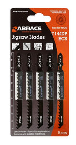 Abracs Jigsaw Blade Wood T144DP (5pcs)