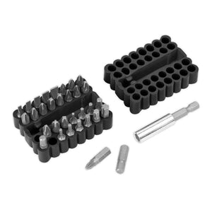 Sealey Bit & Magnetic Adaptor Set 33pc (Premier)