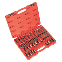 Load image into Gallery viewer, Sealey Spline Socket Bit Set 26pc 1/2&quot; Sq Drive (Premier)
