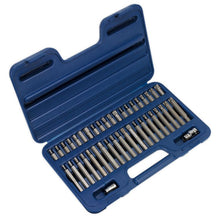 Load image into Gallery viewer, Sealey TRX-Star*/Hex/Spline Bit Set 42pc 3/8&quot; &amp; 1/2&quot; Sq Drive (Premier)
