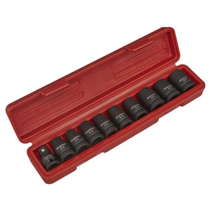 Sealey Impact TRX-Star* Female Socket Set 10pc 1/2" Sq Drive (Premier)