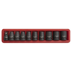 Sealey Impact TRX-Star* Female Socket Set 10pc 1/2" Sq Drive (Premier)