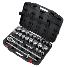 Load image into Gallery viewer, Sealey Socket Set 26pc 3/4&quot; Sq Drive 12pt WallDrive Hardened/Tempered (Premier)
