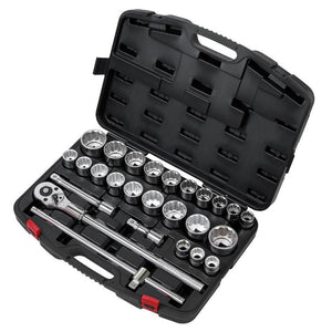 Sealey Socket Set 26pc 3/4" Sq Drive 12pt WallDrive Hardened/Tempered (Premier)