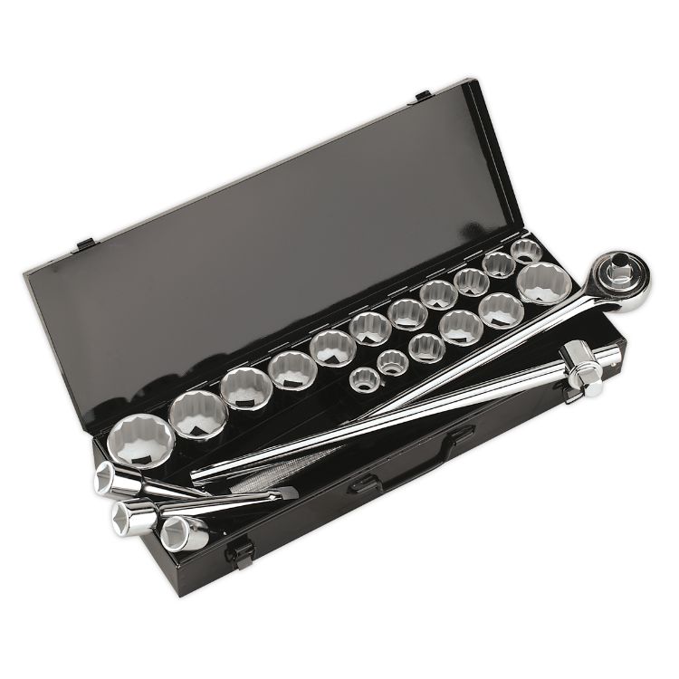 Sealey Socket Set 22pc 3/4