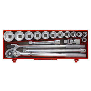 Sealey Socket Set 17pc 3/4" Sq Drive WallDrive Metric (Premier)