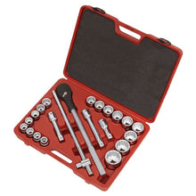 Load image into Gallery viewer, Sealey Socket Set 22pc 3/4&quot; Sq Drive 12pt WallDrive Metric (Premier)
