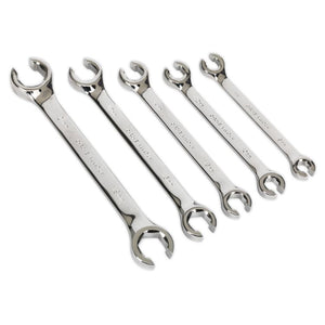 Sealey Flare Nut Spanner Set 5pc Metric (Premier)