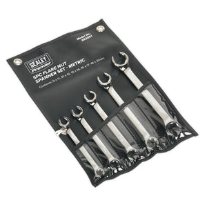 Sealey Flare Nut Spanner Set 5pc Metric (Premier)