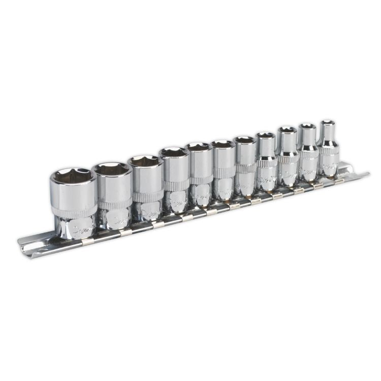 Sealey Socket Set 11pc 1/4