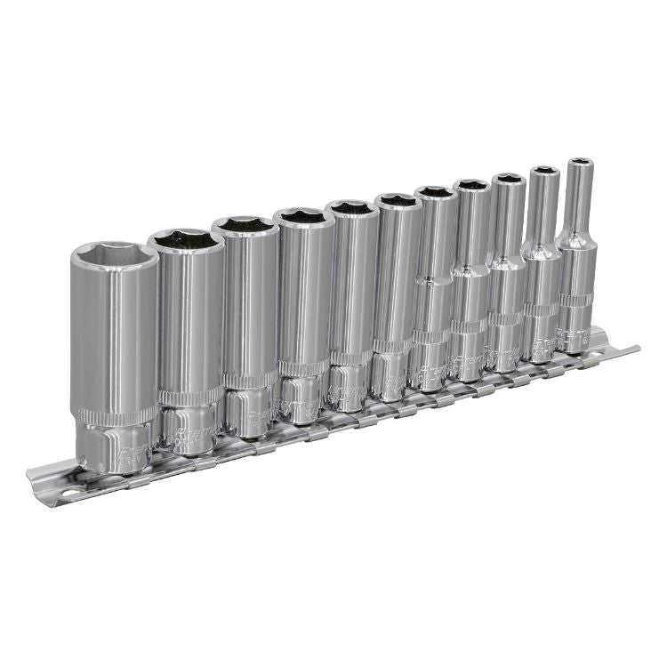 Sealey Socket Set 11pc 1/4