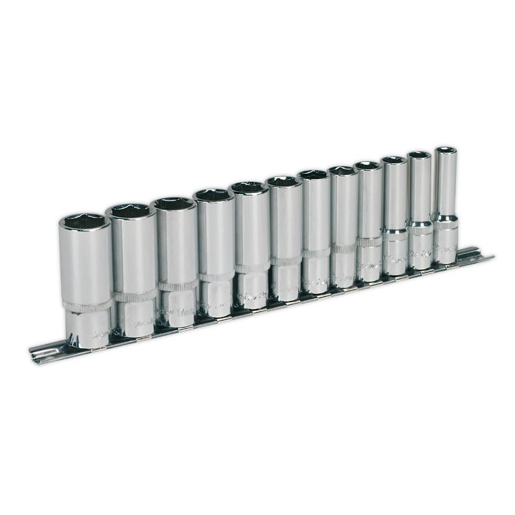 Sealey Socket Set 12pc 3/8