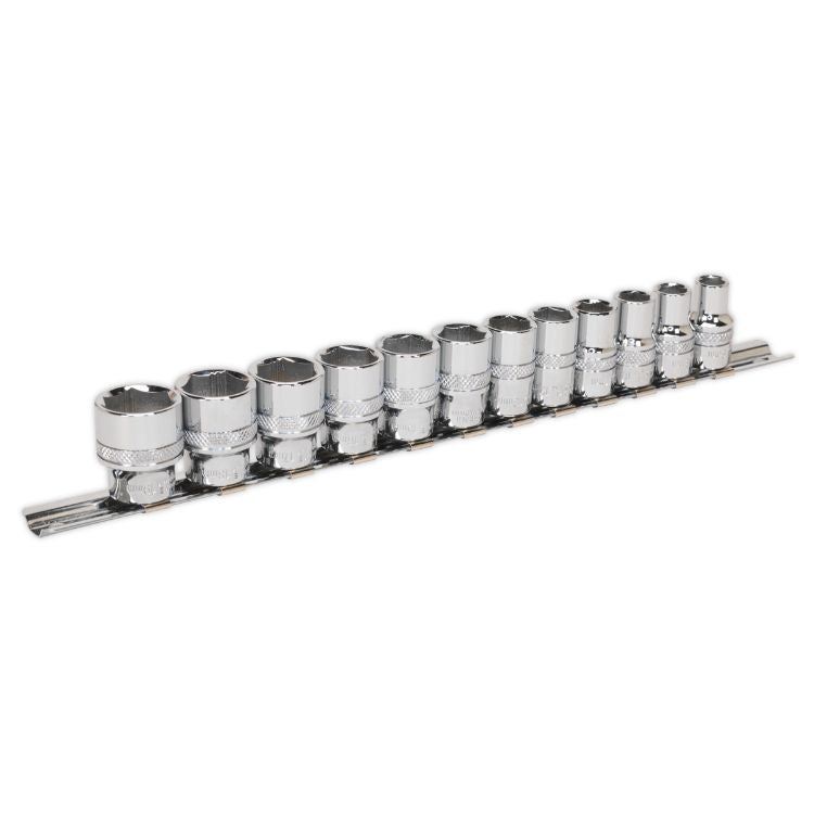 Sealey Socket Set 12pc 3/8