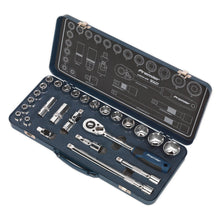 Load image into Gallery viewer, Sealey Socket Set 26pc 1/2&quot; Sq Drive Lock-On 6pt Metric (Premier)
