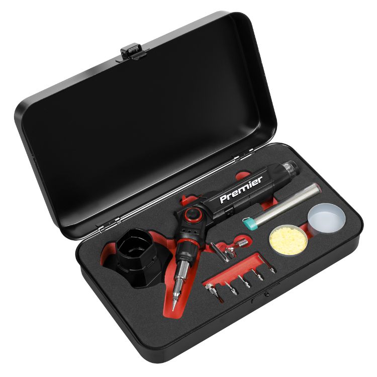 Sealey Butane Indexing Soldering Iron Kit 3-in-1 (Premier)