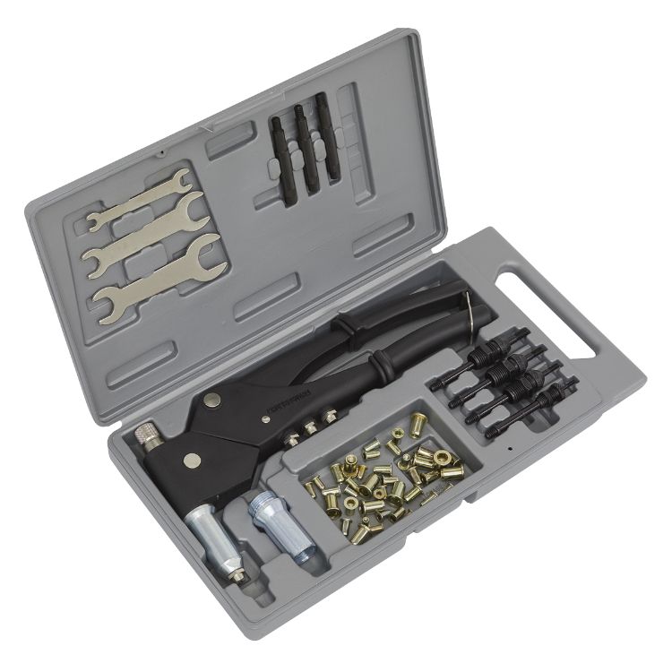 Sealey Blind Nut & Stud Riveting Kit