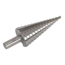 Load image into Gallery viewer, Sealey HSS M2 Step Drill Bit 4-30mm - Double Flute
