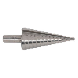 Sealey HSS M2 Step Drill Bit 4-30mm - Double Flute