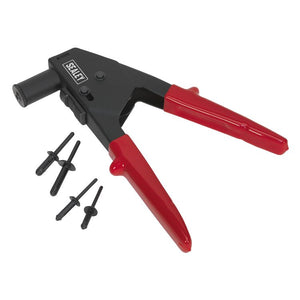 Sealey Plastic Riveting Kit, Angle Reach