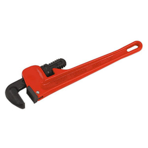 Sealey Pipe Wrench European Pattern 350mm (14") Cast Steel