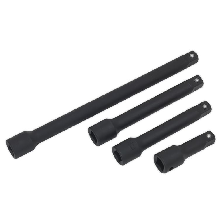 Sealey Impact Extension Bar Set 4pc 1/2