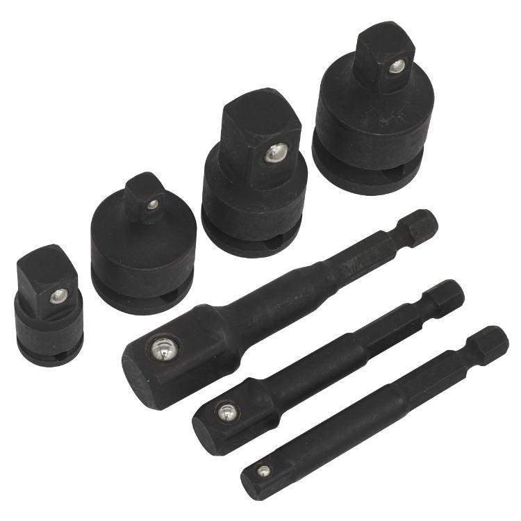 Sealey Impact Socket Adaptor Set 7pc (Premier)