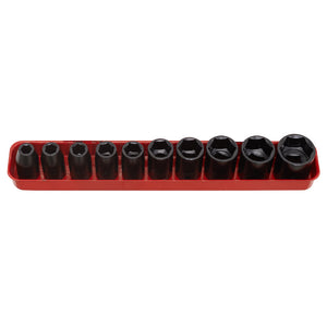 Sealey Impact Socket Set 10pc 1/2" Sq Drive Metric (Premier)