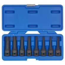 Load image into Gallery viewer, Sealey Impact TRX-Star* Socket Bit Set 8pc 1/2&quot; Sq Drive (Premier)
