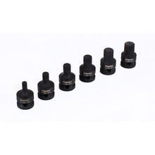 Load image into Gallery viewer, Sealey Impact Spline Socket Bit Set 6pc 1/2&quot; Sq Drive (Premier)
