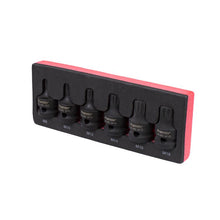 Load image into Gallery viewer, Sealey Impact Spline Socket Bit Set 6pc 1/2&quot; Sq Drive (Premier)
