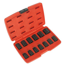 Load image into Gallery viewer, Sealey Impact Socket Set 13pc 1/2&quot; Sq Drive Metric (Premier)
