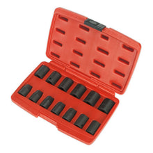 Load image into Gallery viewer, Sealey Impact Socket Set 13pc 1/2&quot; Sq Drive Metric (Premier)
