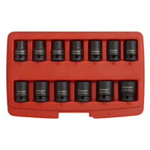 Load image into Gallery viewer, Sealey Impact Socket Set 13pc 1/2&quot; Sq Drive 12pt (Premier)
