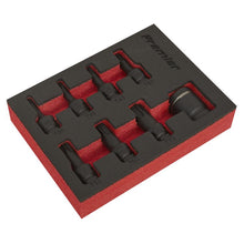 Load image into Gallery viewer, Sealey Impact TRX-Star* Socket Bit Set 8pc 3/8&quot; Sq Drive (Premier)
