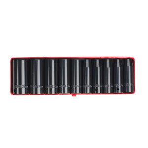 Sealey Impact Socket Set 10pc 1/2" Sq Drive Deep Metric (Premier)