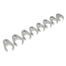 Load image into Gallery viewer, Sealey Crow&#39;s Foot Spanner Set 8pc 1/2&quot; Sq Drive - Metric (Premier)
