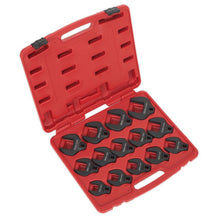 Load image into Gallery viewer, Sealey Crow&#39;s Foot Spanner Set 14pc 1/2&quot; Sq Drive - Metric (Premier)
