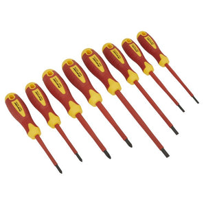 Sealey Screwdriver Set 8pc VDE Approved (Premier)