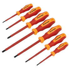 Load image into Gallery viewer, Sealey Screwdriver Set 7pc VDE Approved (Premier)
