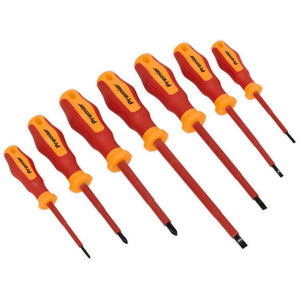 Sealey Screwdriver Set 7pc VDE Approved (Premier)