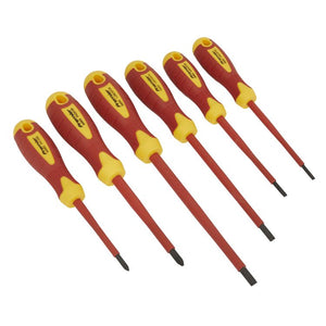 Sealey Screwdriver Set 6pc VDE Approved (Premier)