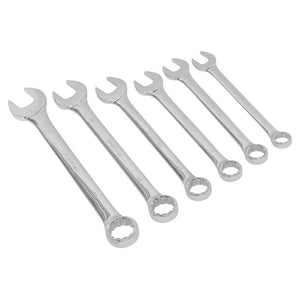 Sealey Combination Spanner Super Jumbo 6pc - Metric Set (Premier)