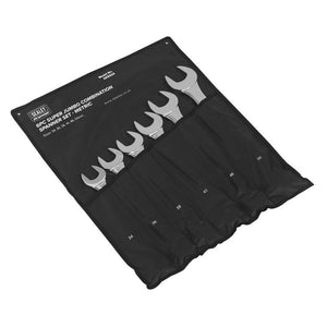 Sealey Combination Spanner Super Jumbo 6pc - Metric Set (Premier)