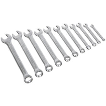 Load image into Gallery viewer, Sealey Combination Spanner Set 11pc in Storage Tray - Imperial (Premier)
