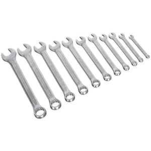 Sealey Combination Spanner Set 11pc in Storage Tray - Imperial (Premier)