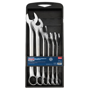 Sealey Combination Spanner Set 6pc Jumbo - Metric (Premier)