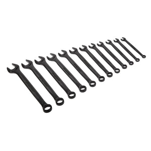 Sealey Combination Spanner Set 12pc - Metric Black Series (Premier)