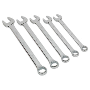 Sealey Combination Spanner Set 5pc Jumbo - Metric (Premier)