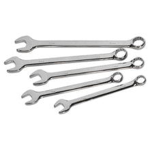 Load image into Gallery viewer, Sealey Combination Spanner Set 5pc Jumbo - Metric (Premier)
