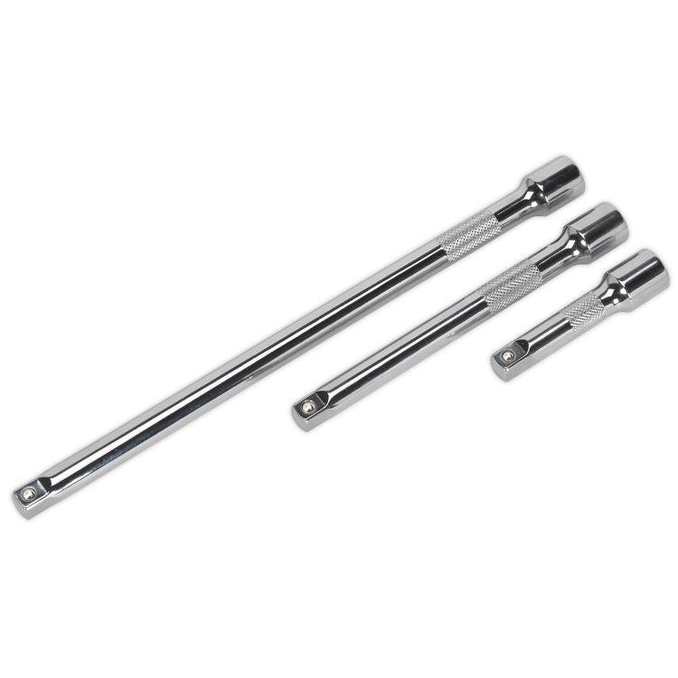 Sealey Extension Bar Set 3pc 3/8